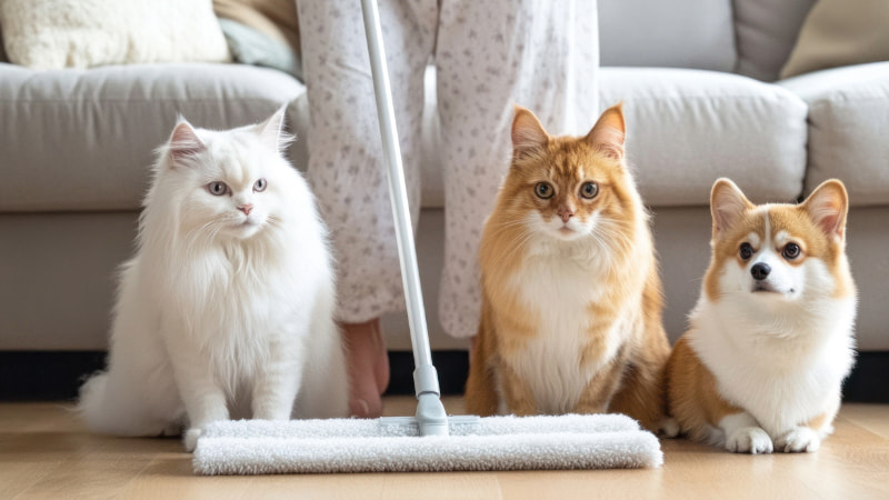 Tips for Keeping a Clean Home When You Have Pets